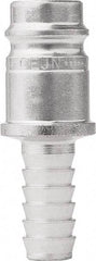 CEJN - Hose Barb European High Flow Pneumatic Hose High Flow Connector - Steel Zinc-Plated, 3/8" Body Diam, 1/4" Hose ID - Americas Industrial Supply