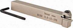 Iscar - HGH, Internal, Right Hand, 0.236" Max Depth of Cut, 0.118" Max Groove Width, Indexable Grooving Tool Holder - GRIP 3.., HGN 30.. Insert Compatibility, 5/8" Shank Height, 5/8" Shank Width, 5" OAL - Americas Industrial Supply