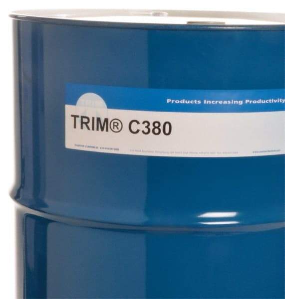 Master Fluid Solutions - Trim C380, 54 Gal Drum Grinding Fluid - Synthetic, For Machining - Americas Industrial Supply