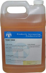 Master Fluid Solutions - Trim E850, 1 Gal Bottle Cutting & Grinding Fluid - Water Soluble, For Cutting, Grinding - Americas Industrial Supply