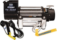 Superwinch - 9,500 Lb Capacity, 95' Cable Length, Automotive Heavy-Duty Recovery Winch - Americas Industrial Supply