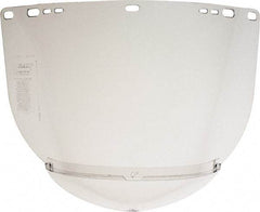 Jackson Safety - Clear Acetate Face Shield - 8" High x 15-1/2" Wide x 1.01mm Thick, Compatible with Jackson 170-B Headgear - Americas Industrial Supply
