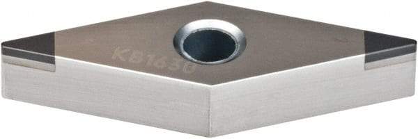 Kennametal - CNGA433 S0420MT Grade KB5630 PCBN Turning Insert - AlTiN Finish, 80° Diamond, 1/2" Inscr Circle, 3/16" Thick, 3/64" Corner Radius - Americas Industrial Supply