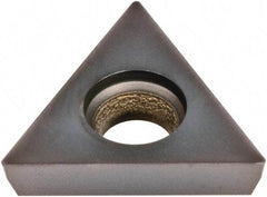 Kennametal - TPGW215 MT Grade KB1630 PCBN Turning Insert - Uncoated, 60° Triangle, 1/4" Inscr Circle, 3/32" Thick, 1/64" Corner Radius - Americas Industrial Supply