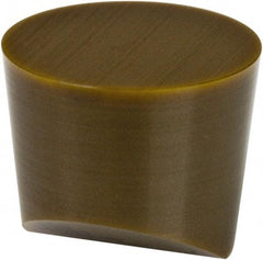 Kennametal - RCGV35T T0420 Grade KYS25 Ceramic Turning Insert - Uncoated, Round, 3/8" Inscr Circle, 5/16" Thick - Americas Industrial Supply