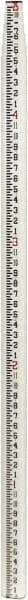 Johnson Level & Tool - Optical Level Fiberglass Grade Rod - 4 Sections, 25 Ft. Overall Length - Americas Industrial Supply