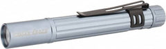 PRO-SAFE - LED Bulb, 8 Lumens, Mini Flashlight - Blue Aluminum Body, 1 AAA Alkaline Battery Not Included - Americas Industrial Supply