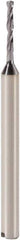 Seco - 1.5mm 140° Solid Carbide Jobber Drill - Futura Nano Finish, Right Hand Cut, Spiral Flute, Straight Shank, 38mm OAL - Americas Industrial Supply