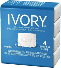 Ivory - 4 oz Box Bar Soap - White, Original Scent - Americas Industrial Supply