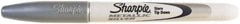 Sharpie - Metallic Silver Permanent Marker - Fine Tip, AP Nontoxic Ink - Americas Industrial Supply