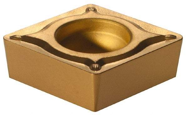 Sumitomo - CCMT432 ESU Grade AC830P Carbide Turning Insert - Al2O3 Finish, 80° Diamond, 1/2" Inscr Circle, 3/16" Thick, 1/32" Corner Radius - Americas Industrial Supply