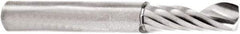 Amana Tool - 1/4" Cutting Diam x 3/4" Length of Cut, 1 Flute, Upcut Spiral Router Bit - Right Hand Cut, Solid Carbide, 2" OAL x 1/4" Shank Diam - Americas Industrial Supply