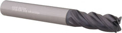 SGS - 5/16" Diam 4 Flute Solid Carbide 0.015" Corner Radius End Mill - Exact Industrial Supply