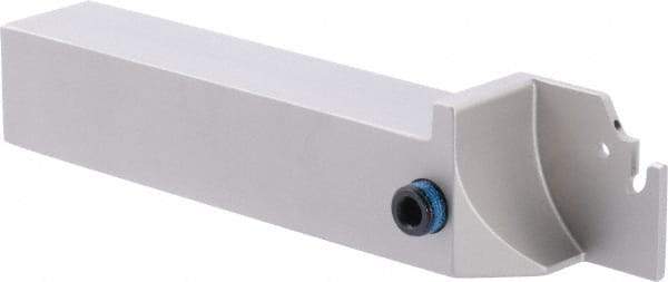 Iscar - External Thread, 1.122" Max Depth of Cut, 2.8mm Min Groove Width, 150mm OAL, Right Hand Indexable Grooving Cutoff Toolholder - 1" Shank Height x 1" Shank Width, TAG 3 Insert Style, TGT Toolholder Style, Series Tang-Grip - Americas Industrial Supply