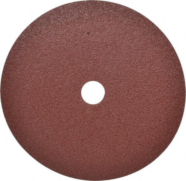 3M - 7" Diam 7/8" Hole 60 Grit Fiber Disc - Medium Grade, Ceramic, 8,600 Max RPM, Series 982C - Americas Industrial Supply