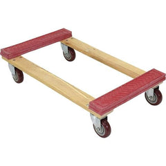 Vestil - 1,200 Lb Capacity Hardwood Dolly - 30" Long x 18" Wide - Americas Industrial Supply