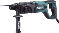 Makita - 120 Volt 1" SDS Plus Chuck Electric Rotary Hammer - 0 to 4,500 BPM, 0 to 1,100 RPM, Reversible - Americas Industrial Supply