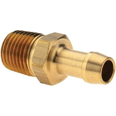 Eaton - 1/4 Thread Barbed Hose Fittings - Brass - Americas Industrial Supply