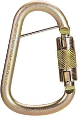 MSA - Auto Locking Carabiner - Steel - Americas Industrial Supply