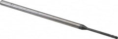 Niagara Cutter - 1/16" Diam, 3/16" LOC, 4 Flute Solid Carbide Ball End Mill - Diamond Finish, Single End, 3" OAL, 1/8" Shank Diam, Spiral Flute - Americas Industrial Supply