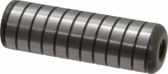 Holo-Krome - 5/8" Diam x 2" Pin Length 4000 Alloy Steel Pull Out Dowel Pin - Black Luster Finish, C 47-58 & C 60 (Surface) Hardness, 1 Beveled & 1 Threaded End - Americas Industrial Supply