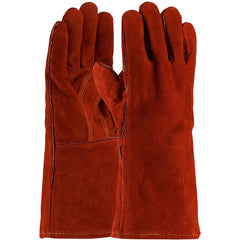 ‎73-7015 Welders / Foundry Gloves - Red Viper Welding Glove - Select Shoulder - Cotton Lined - Kevlar Stitch - Exact Industrial Supply