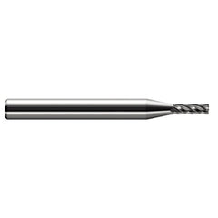 Miniature End Mills - Stub & Standard - 0.3125″ (5/16″) Cutter Diameter × 0.8120″ (13/16″) Length of Cut Carbide Square End Mill, 4 Flutes