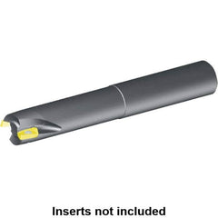 Kennametal - 40mm Cut Diam, 17.9mm Max Depth of Cut, 32mm Shank Diam, 250mm OAL, Indexable Square Shoulder Helical End Mill - EDCT 1805.. Inserts, Cylindrical Shank, Through Coolant, Series Mill 1-18 - Americas Industrial Supply
