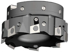 Kennametal - 2 Inserts, 1-1/2" Cut Diam, 1/2" Arbor Diam, 0.394" Max Depth of Cut, Indexable Square-Shoulder Face Mill - 0/90° Lead Angle, 1.57" High, BGHX 15L5... Insert Compatibility, Through Coolant, Series Fix-Perfect - Americas Industrial Supply