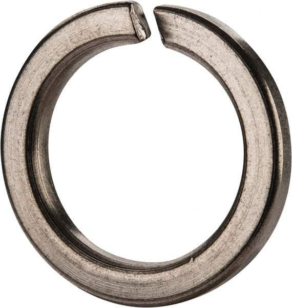 Value Collection - M24, 24.5mm ID, 35.9mm OD, 5mm Thick High Collar Split Lock Washer - 18-8 Austenitic Grade A2 Stainless Steel, Uncoated, 24.5mm Min ID, 25.5mm Max ID - Americas Industrial Supply