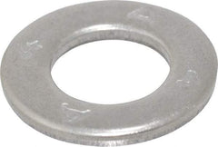Value Collection - M8 Screw, Grade 316 Stainless Steel Standard Flat Washer - 8.4mm ID x 16mm OD, Plain Finish - Americas Industrial Supply