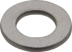 Value Collection - M10 Screw, Grade 316 Stainless Steel Standard Flat Washer - 10.5mm ID x 20mm OD, Plain Finish - Americas Industrial Supply