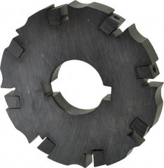 APT - Arbor Hole Connection, 0.485" Cutting Width, 1-1/16" Depth of Cut, 4" Cutter Diam, 1-1/4" Hole Diam, 8 Tooth Indexable Slotting Cutter - SM48 Toolholder, CTA 4 Insert, Neutral Cutting Direction - Americas Industrial Supply
