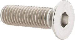 Value Collection - 1/2-13 UNC Hex Socket Drive, 82° Flat Screw - Grade 316 Stainless Steel, 1-3/4" OAL - Americas Industrial Supply