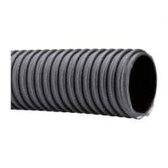 Continental ContiTech - 3" ID x 3.7" OD, 30 Max psi, 29 In. Hg, Dry Material Handling & Transfer Hose - Thermoplastic, -30 to 158°F, 7-1/2" Bend Radius, 100' Coil Length, Black - Americas Industrial Supply
