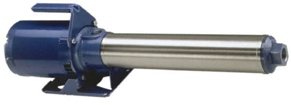 Goulds Pumps - 3/4 hp, 3 Phase, 230/460 Volt, High Pressure Pump, Multi Stage Booster Pump - Water Supply Booster, ODP Motor, 13 Stage - Americas Industrial Supply