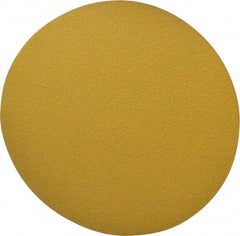 Made in USA - 5" Diam, 100 Grit, Aluminum Oxide Hook & Loop Disc - Fine Grade, Coated, C Weight Paper Backing, - Americas Industrial Supply
