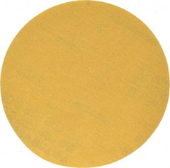 Made in USA - 5" Diam, 180 Grit, Aluminum Oxide Hook & Loop Disc - Very Fine Grade, Coated, C Weight Paper Backing, - Americas Industrial Supply