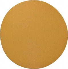 Made in USA - 5" Diam, 240 Grit, Aluminum Oxide Hook & Loop Disc - Very Fine Grade, Coated, C Weight Paper Backing, - Americas Industrial Supply