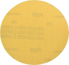 Made in USA - 5" Diam, 320 Grit, Aluminum Oxide Hook & Loop Disc - Extra Fine Grade, Coated, C Weight Paper Backing, - Americas Industrial Supply