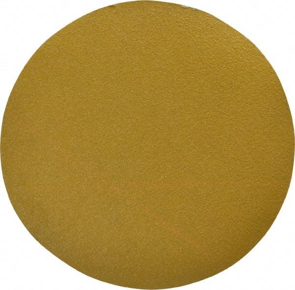 Made in USA - 6" Diam, 80 Grit, Aluminum Oxide Hook & Loop Disc - Medium Grade, Coated, C Weight Paper Backing, - Americas Industrial Supply