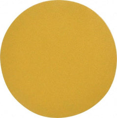 Made in USA - 6" Diam, 100 Grit, Aluminum Oxide Hook & Loop Disc - Fine Grade, Coated, C Weight Paper Backing, - Americas Industrial Supply