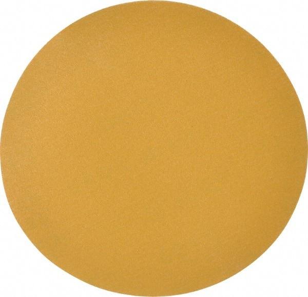 Made in USA - 6" Diam, 150 Grit, Aluminum Oxide Hook & Loop Disc - Very Fine Grade, Coated, C Weight Paper Backing, - Americas Industrial Supply