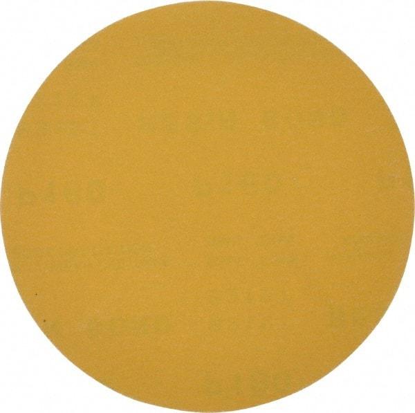 Made in USA - 6" Diam, 180 Grit, Aluminum Oxide Hook & Loop Disc - Very Fine Grade, Coated, C Weight Paper Backing, - Americas Industrial Supply