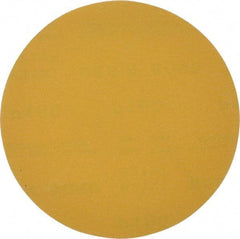Made in USA - 6" Diam, 180 Grit, Aluminum Oxide Hook & Loop Disc - Very Fine Grade, Coated, C Weight Paper Backing, - Americas Industrial Supply