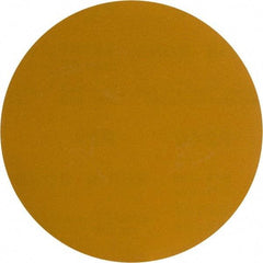 Made in USA - 6" Diam, 240 Grit, Aluminum Oxide Hook & Loop Disc - Very Fine Grade, Coated, C Weight Paper Backing, - Americas Industrial Supply