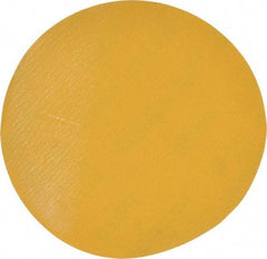 Made in USA - 6" Diam, 320 Grit, Aluminum Oxide Hook & Loop Disc - Extra Fine Grade, Coated, C Weight Paper Backing, - Americas Industrial Supply