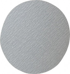 Made in USA - 5" Diam, 220 Grit, Silicon Carbide Hook & Loop Disc - Very Fine Grade, Coated, B Weight Paper Backing, - Americas Industrial Supply