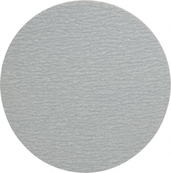 Made in USA - 6" Diam, 220 Grit, Silicon Carbide Hook & Loop Disc - Very Fine Grade, Coated, B Weight Paper Backing, - Americas Industrial Supply