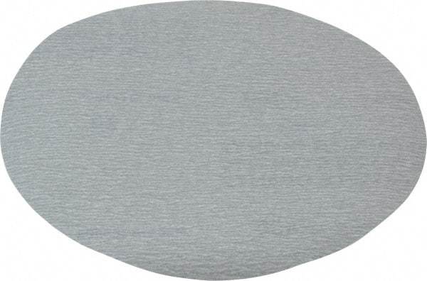 Made in USA - 6" Diam, 400 Grit, Silicon Carbide Hook & Loop Disc - Super Fine Grade, Coated, B Weight Paper Backing, - Americas Industrial Supply